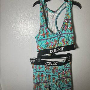 Culprit Women's Colorful Sports Bra